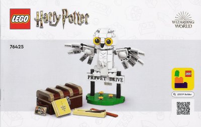 LEGO part Hedwig at 4 Privet Drive (76425-1)