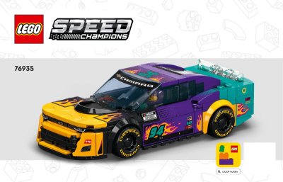 LEGO part NASCAR Next Gen Chevrolet Camaro ZL1 (76935-1)