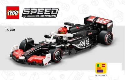 LEGO part MoneyGram Haas F1 Team VF-24 (77250-1)