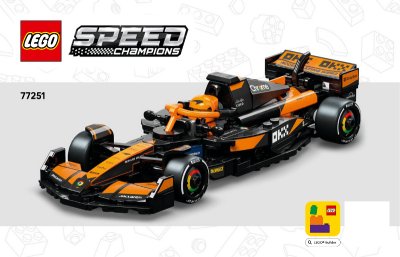 LEGO part McLaren F1 Team MCL38 (77251-1)