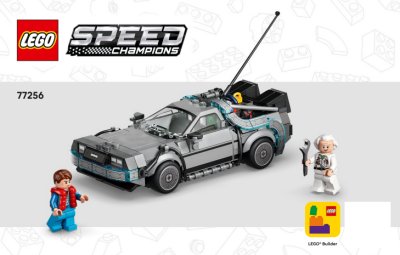 LEGO part Time Machine from Back to the Future (77256-1)