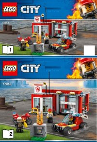 LEGO part Fire Station Starter Set 77943-1