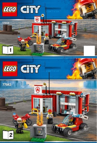 LEGO part Fire Station Starter Set (77943-1)