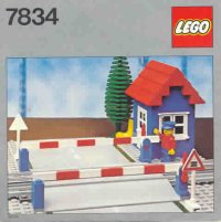 LEGO onderdeel Level Crossing Manual 7834-1