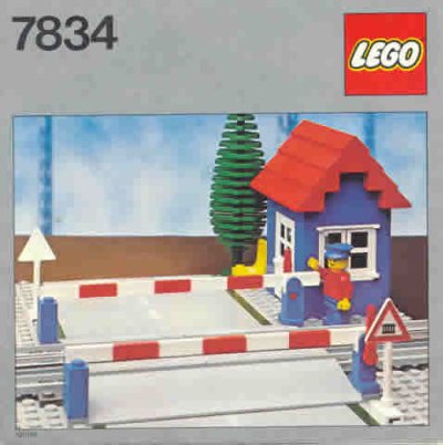 LEGO part Level Crossing Manual (7834-1)