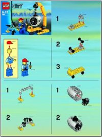 LEGO part Airplane Mechanic 7901-1