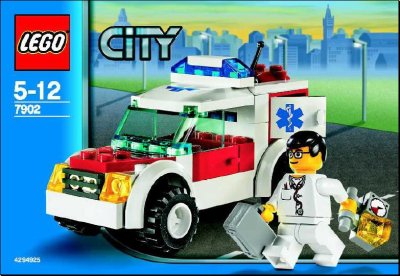 LEGO part Doctor's Car (7902-1)