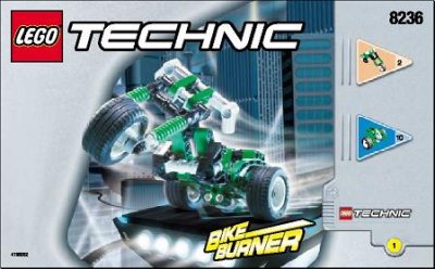 LEGO part Bike Burner (8236-1)