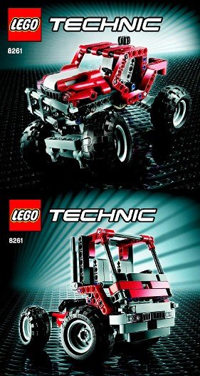 LEGO part Rally Truck (8261-1)