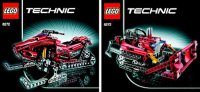LEGO part Snowmobile 8272-1