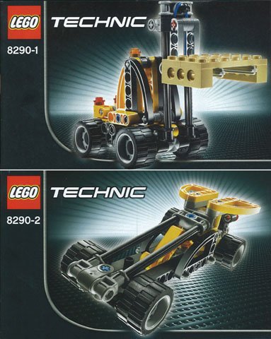 LEGO part Mini Forklift (8290-1)