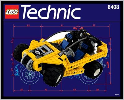 LEGO part Desert Ranger (8408-1)