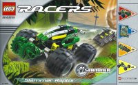 LEGO part Slammer Raptor 8469-1