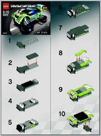 LEGO part Fat Trax 8663-1