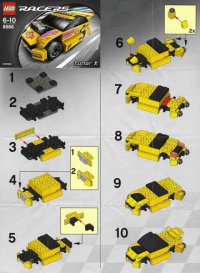 LEGO part Tuner X 8666-1