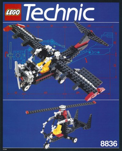 LEGO part Sky Ranger (8836-1)