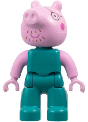 LEGO part Duplo Figure Lego Ville, Daddy Pig (6468162) (47394pb358)