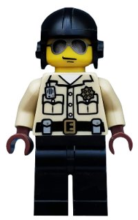 LEGO part Traffic Cop, Series 2 (Minifigure Only without Stand and Accessories) col022