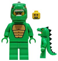 LEGO part Lizard Man, Series 5 (Minifigure Only without Stand and Accessories) col070