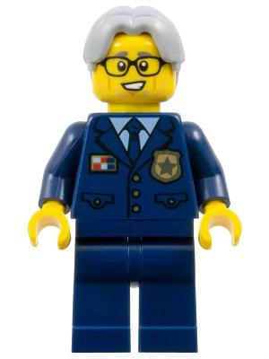 LEGO part Police Chief - Wheeler (cty1124)