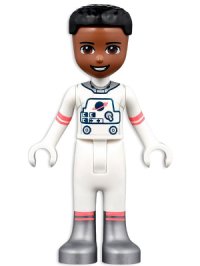 LEGO part Friends William - White Spacesuit frnd0519