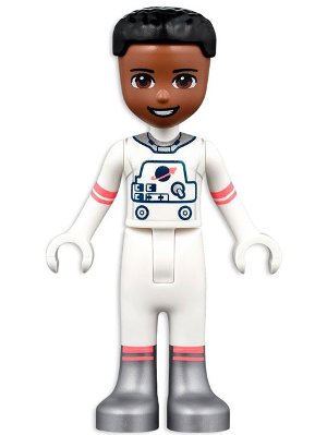 LEGO part Friends William - White Spacesuit (frnd0519)