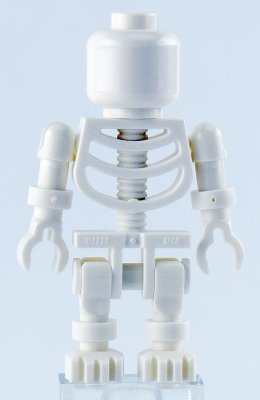 LEGO part Skeleton - Plain Head (gen103)