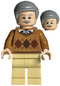 LEGO part Vernon Dursley - Medium Nougat Sweater hp215