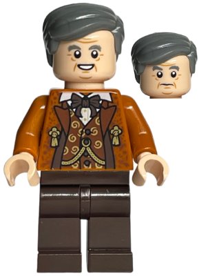 LEGO part Horace Slughorn - Reddish Brown Vest (hp230)