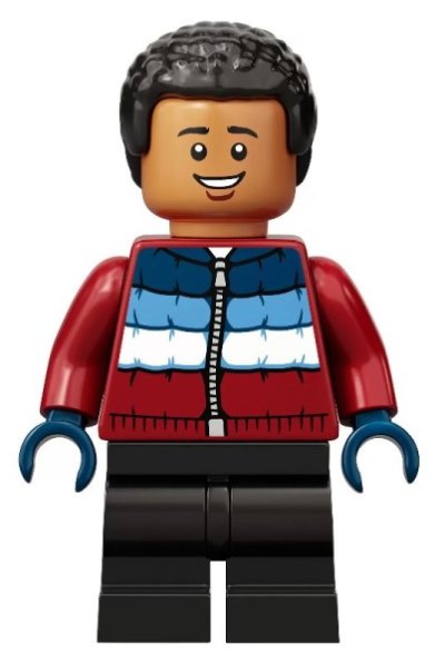 LEGO part Dean Thomas - Medium Legs (hp289)