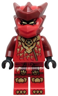 LEGO part Kai - Dragons Rising, Tunic with Dragon Head, Helmet (njo1040)