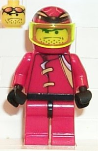 LEGO part Racer Driver, Nitro Flash rac014