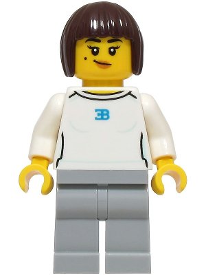 LEGO part Bugatti Centodieci Driver (sc136)