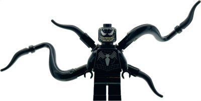 LEGO part Venom - Tan Teeth, 4 Back Appendages (sh1113)