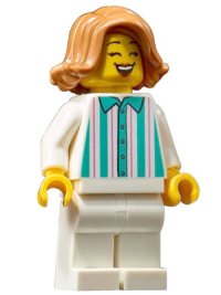 LEGO part Donut / Doughnut Shop Clerk twn403