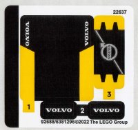 LEGO part Sticker Sheet for Set 30433 - (92688/6381296) 30433stk01