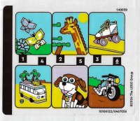 LEGO part Sticker Sheet for Set 31147 - (10106122/6467056) 31147stk01