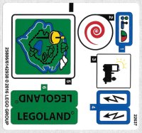 LEGO part Sticker Sheet for Set 40166 - (25806/6142938) 40166stk01