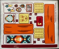 LEGO part Sticker Sheet for Set 40449 - (77986/6341332) 40449stk01