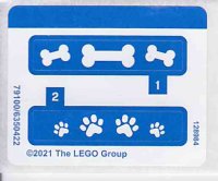 LEGO part Sticker Sheet for Set 40479 - (79100/6350422) 40479stk01