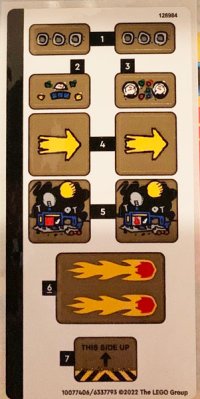 LEGO onderdeel Sticker Sheet for Set 40533 - (10077406/6337793) 40533stk01