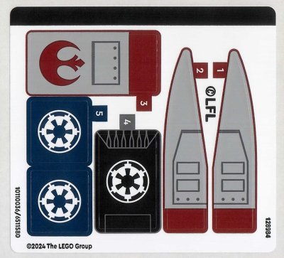 LEGO part Sticker Sheet for Set 40755 - (10110036/6511580) (40755stk01)