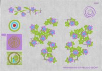 LEGO part Sticker Sheet For Set 41051 - (16409/6059260) 41051stk01