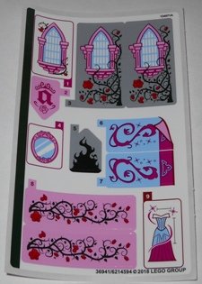 LEGO part Sticker Sheet for Set 41152 - (36941/6214594) (41152stk01)