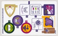 LEGO part Sticker Sheet for Set 41176, Sheet 2 - International Version - (26016/6144758) 41176stk02a