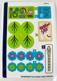 LEGO part Sticker Sheet for Set 41252 - (66349/6287723) 41252stk01