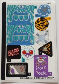 LEGO part Sticker Sheet for Set 41254 - (66350/6287724) 41254stk01