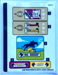 LEGO part Sticker Sheet for Set 41367 - (44879/6249565) 41367stk01
