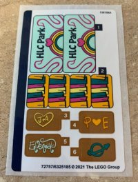 LEGO part Sticker Sheet for Set 41447 - (72757/6325185) 41447stk01