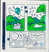 LEGO part Sticker Sheet for Set 41663 - (72764/6325221) 41663stk01